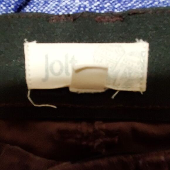 Jolt Purple Corduroy Pants (7) - Picture 3 of 4